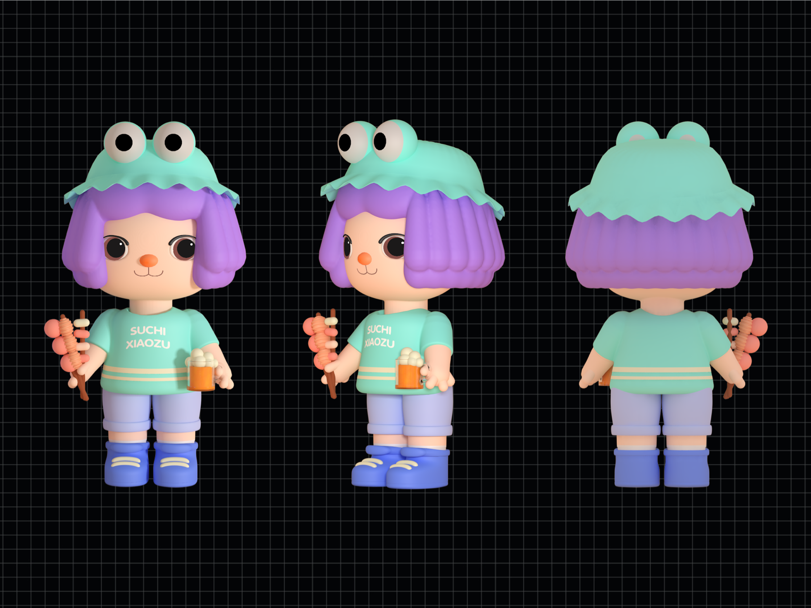 Original cartoon IP image-2 by Aimee.W on Dribbble