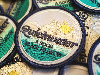 Quickwater Ranch Patches camp idaho mountains patch tetons water