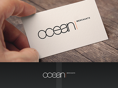 Ocean Logo Design ai branding clean creative design logo simple vector