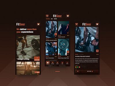 Fitness App Design ai app branding design figma illustration mobile psd ui