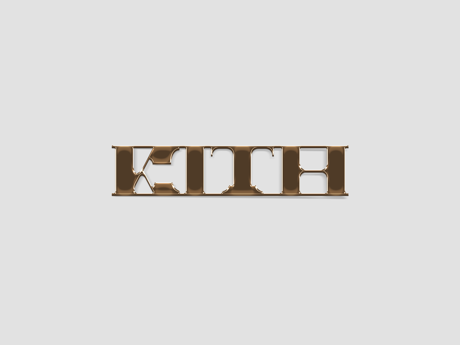 KITH BOX LOGO CONCEPT By Ali Adams On Dribbble   Kith Gold Dribbble 4x 