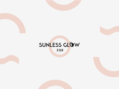 SunlessGlow 2Go Branding beauty brand identity branding cosmetic identity logo tanning