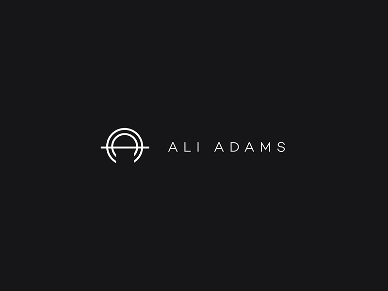 Ali Adams Brand Identity - Logo design logo portfolio web website digital branding ali adams