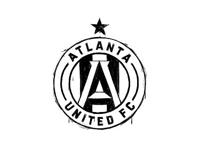 Atlanta United FC adams ali ali adams atl atlanta atlien atlutd branding fc football georgia illustration logo mls soccer united
