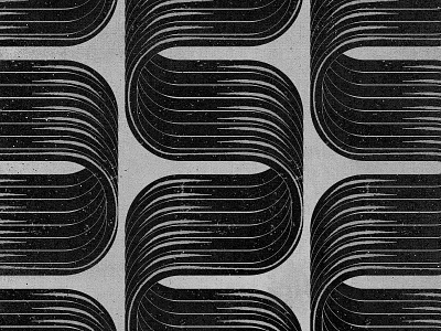Grille adams ali ali adams art branding design distressed geometric grille line lines mural pattern print wave wavy