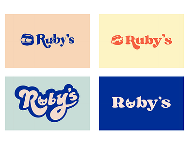 Ruby's Scone Shop logo design