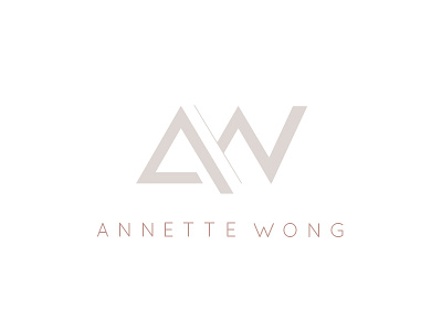 AW Logo Design branding logo