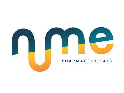 NuMe Pharmaceuticals Logo branding logo
