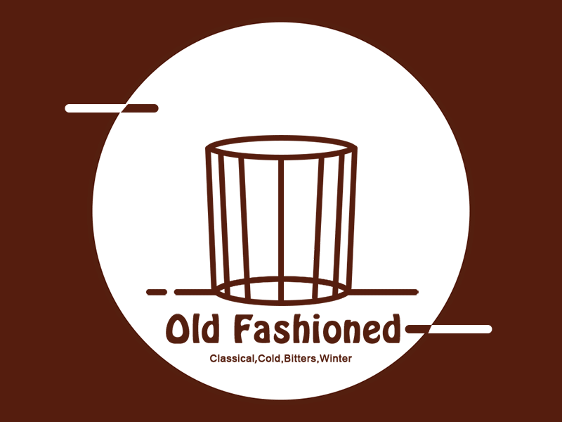 Old-Fashioned animation branding icon illustration ui