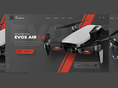 Drone design graphic design illustrator logo ui ux vector web website