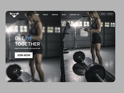 Fitness Landing Page