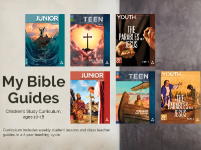My Bible Guides Children's Bible Study Guides (ages 10-18)
