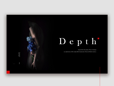 Depth agency art brand branding clean fashion flat freelance graphics icon layout layout design layoutdesign simple typography ui ux web web design webdesign