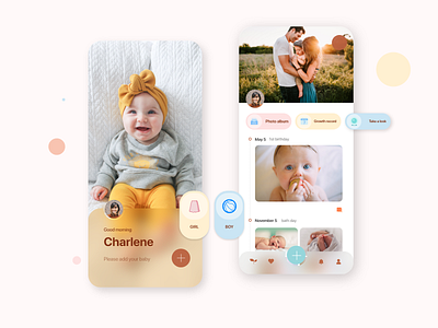 Family interactive community concept design app app design art clean color community design family illustration simple ui ux