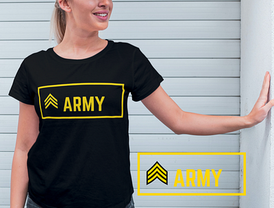 Army T-Shirt Design 3d animation branding design graphic design logo motion graphics product design shirt design t shirt t shirt design text ui vector