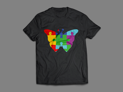 Autism butterfly, Autism awareness autism autism awareness butterfly children design graphic design illustration kids vector