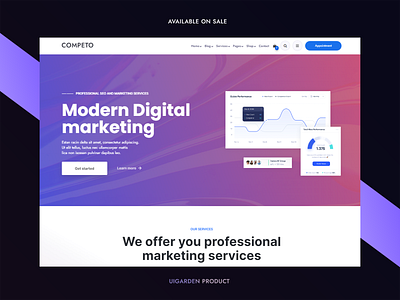 Digital Marketing template digital digital markting envato marketing seo wordpress