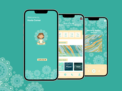Meditation Mobile App Design