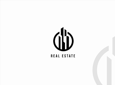 Real Estate Logo app brand logo branding company logo design graphic design home logo house logo illustration logo logo design logo for sale property logo real estate logo typography