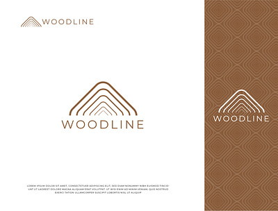 Woodline Logo brand logo branding company logo design graphic design logo logo design logo designer logo for brand wood wood logo wooden logo