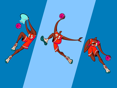 Basketball Flat Illustration