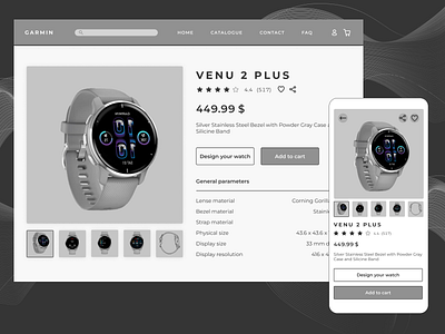 Watch store concept