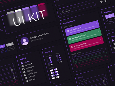 UI kit button design elements ui ui design ui kit webdesign