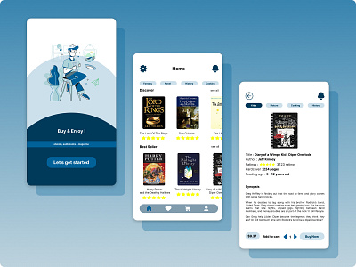 Book Shop App Concept