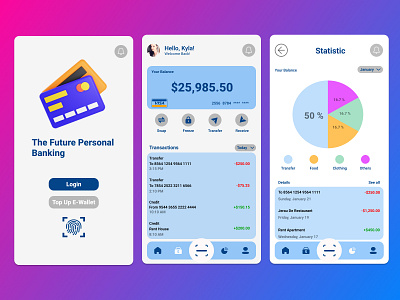 Personal Banking App Concept