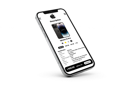 Apple Store App concept mock up