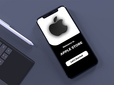 Apple Store App concept mock up app apple branding design graphic design illustration ipad iphone logo mockup typography ui ux vector