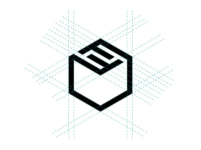 Freight First: Grid branding industrial logo logo grid vector