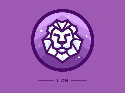 LION icon illustrator lion