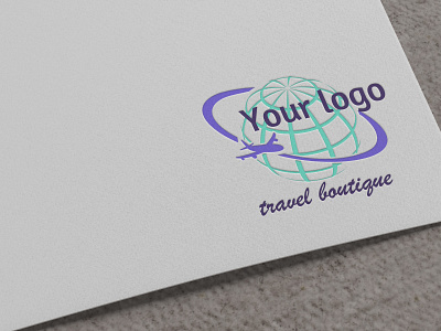 Logo for travel boutique branding design graphic design illustration logo typography vector