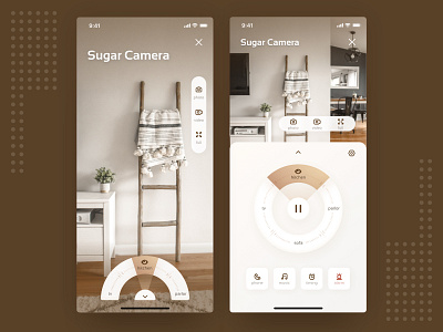 Smart home APP 2 app design interface ios smart app smart home ui