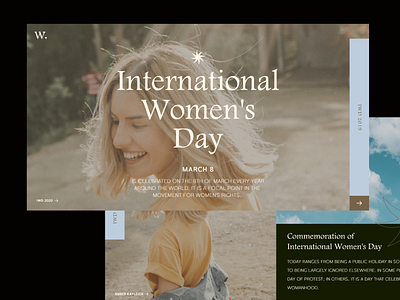 IWD 2020 ✶ Commemoration of International Women's Day Pt.1 eddesignme elsalvador font awesome font design interaction design iwd2020 typedesign user interface user interface design womens day