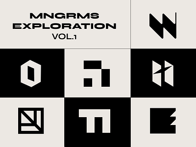 Compilations Monograms Vol.1 brand design compilation eddesignme el salvador emblem logo identity design mngrm monogram simbol