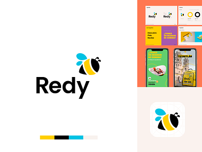 Redy App — Brand Concept app design art direction brand design delivery app eddesignme interface design logo design mexico redy app user experience prototype