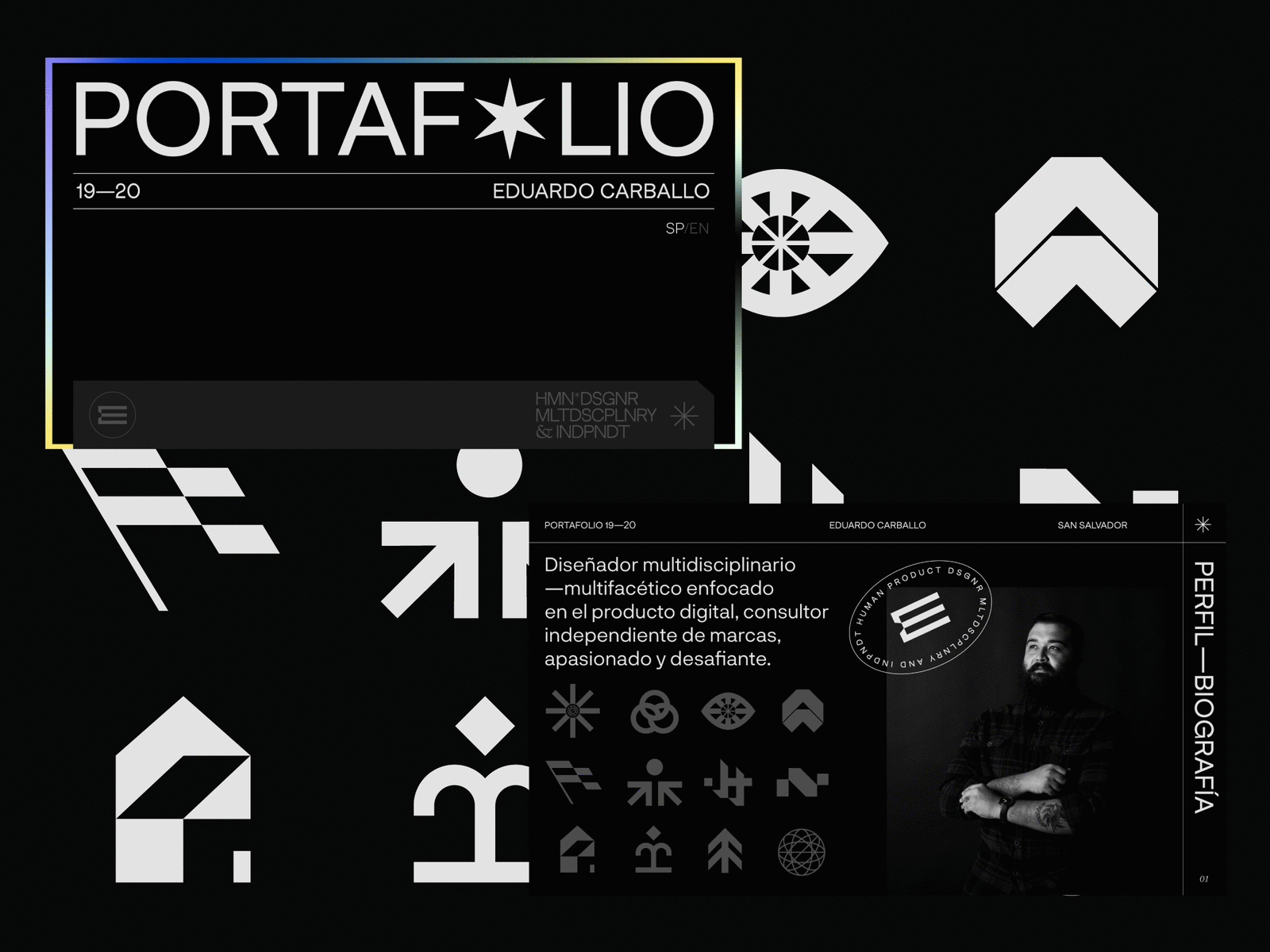 Portfolio 19—20 Launch artdirection artwork eddesignme el salvador interaction launch portfolio product designer slideshow