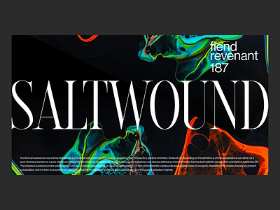 Saltwound Band art direction design eddesignme el salvador homepage layout product design testing tipography type ui ux web design