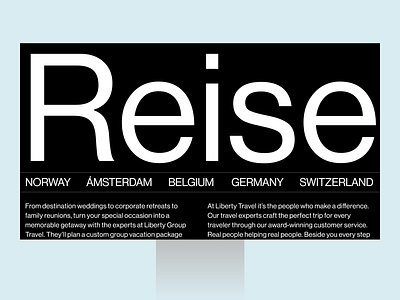 Reise® — Europe Travel (149) eddesignme el salvador europe font homepage layout minimalism modern design page design reise simplicity travel ui ux