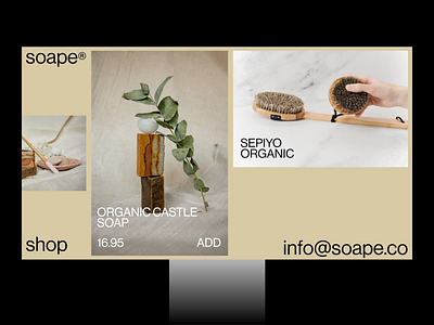 soape® — Ecommerce (148) ecommerce eddesignme el salvador font homepage layout minimalism modern design page design product design shop simplicity soap soape tipography ui ux
