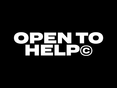 OTH™ — Type brand exploration eddesignme el salvador naming opentohelp type