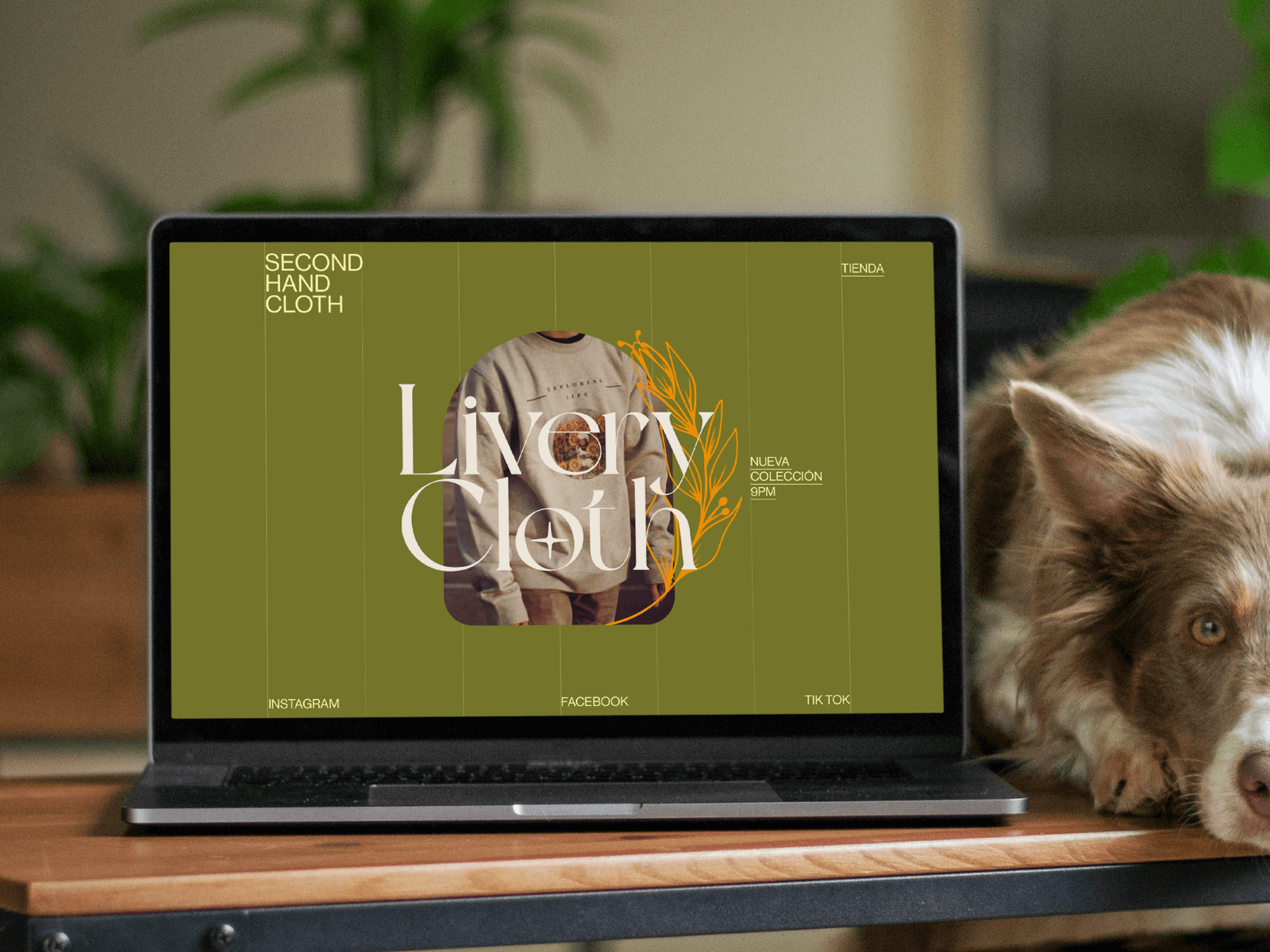 Livery Cloth brand case study clothing concept eddesignme el salvador lettermark serif