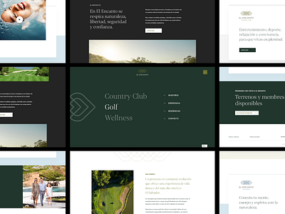 El Encanto® — Country Club concept country club digital design eddesignme el encanto el salvador interaction design web design