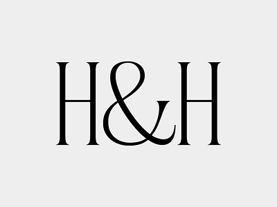 H&H Lettermark / for a Studio