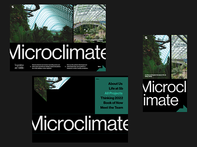 ⬤ Microclimate — Site 156 art direction case study digital design eddesignme el salvador interface design microsite product design user experience web design