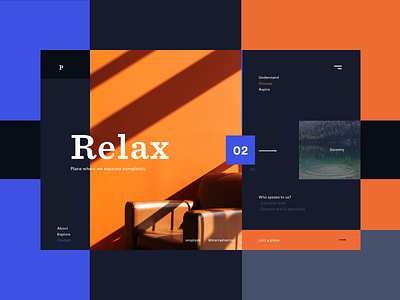 Be in Relax — Daily UI Landing Page brand experience making mountain relax testing ui user ux wireframing