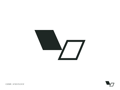 Identity #001 - Monogram brand components core design making strategy structure substance uidesign uxdesign vector