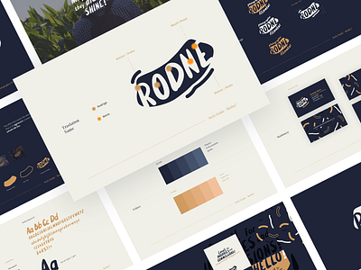 Rodne — Case Study & Brand Guidelines branding filmaker guidelines identity photographer userexperience